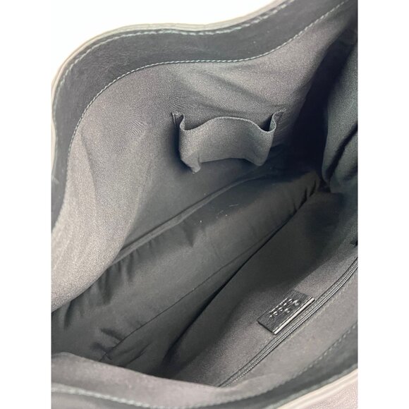 Gucci Guccissima Leather New Ladies Web Large Black Hobo Bag - Picture 8 of 12